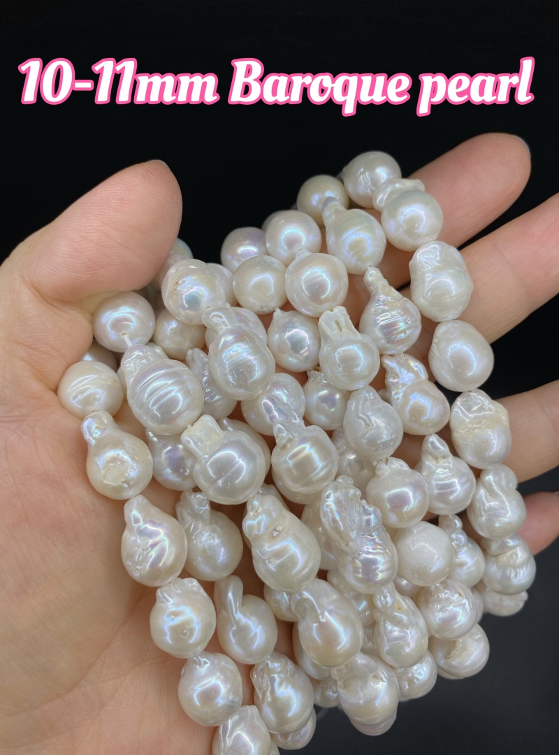 Pearl Choker Necklace Vintage - Naszyjnik choker z naturalnych pereł słodkowodnych,