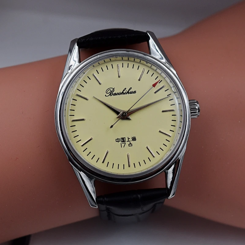 Watch Accessories - Antyczny zegarek Shanghai dla mężczyzn Vintage