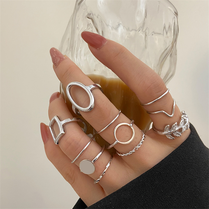 Metalowy koralik Punk zestaw p – Vintage Punk Knuckle Rings Set recenzja i cena