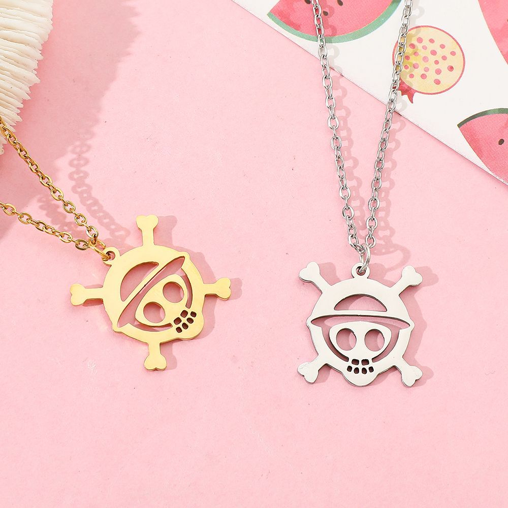 Anime Czaszka Stop Metalu Pust – Anime Pendant Necklace recenzja i cena