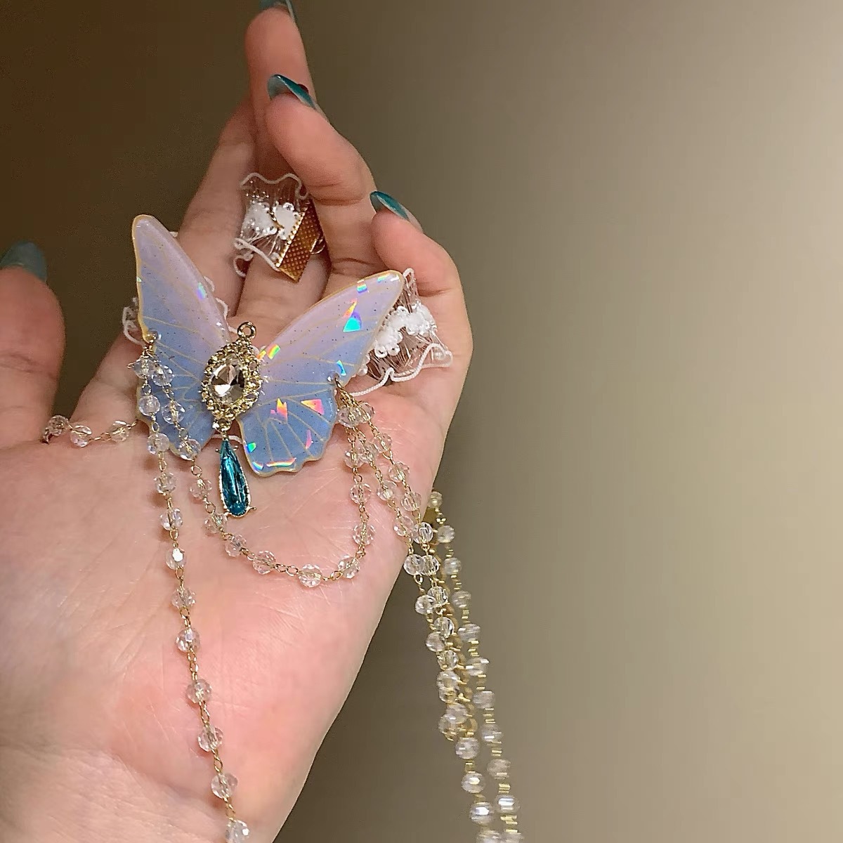 Modny wzór motyla Elastyczny k – Body Jewelry recenzja i cena