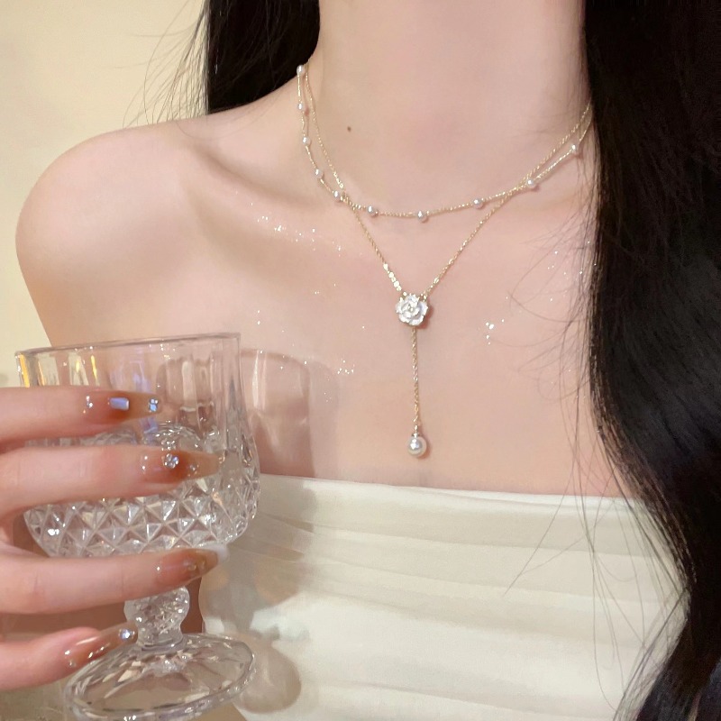 Naszyjnik z zawieszką w kształ – Layered Pendant Necklace Aesthetic recenzja i cena