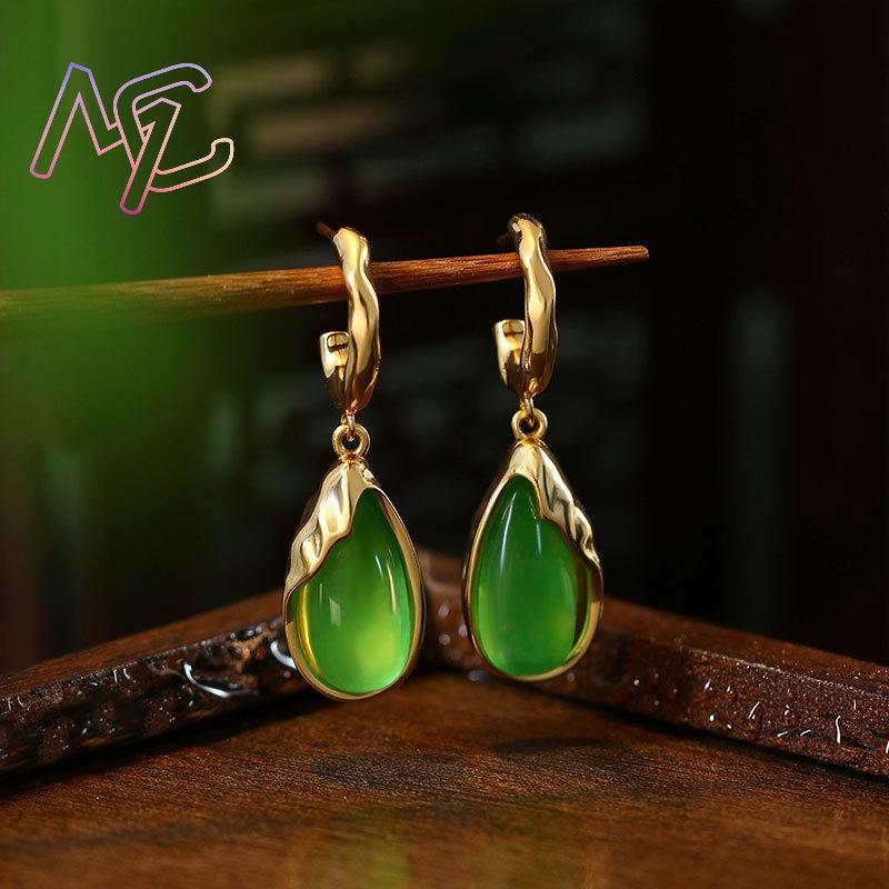 Zielone Kolczyki z Prawdziwego – Earrings recenzja i cena