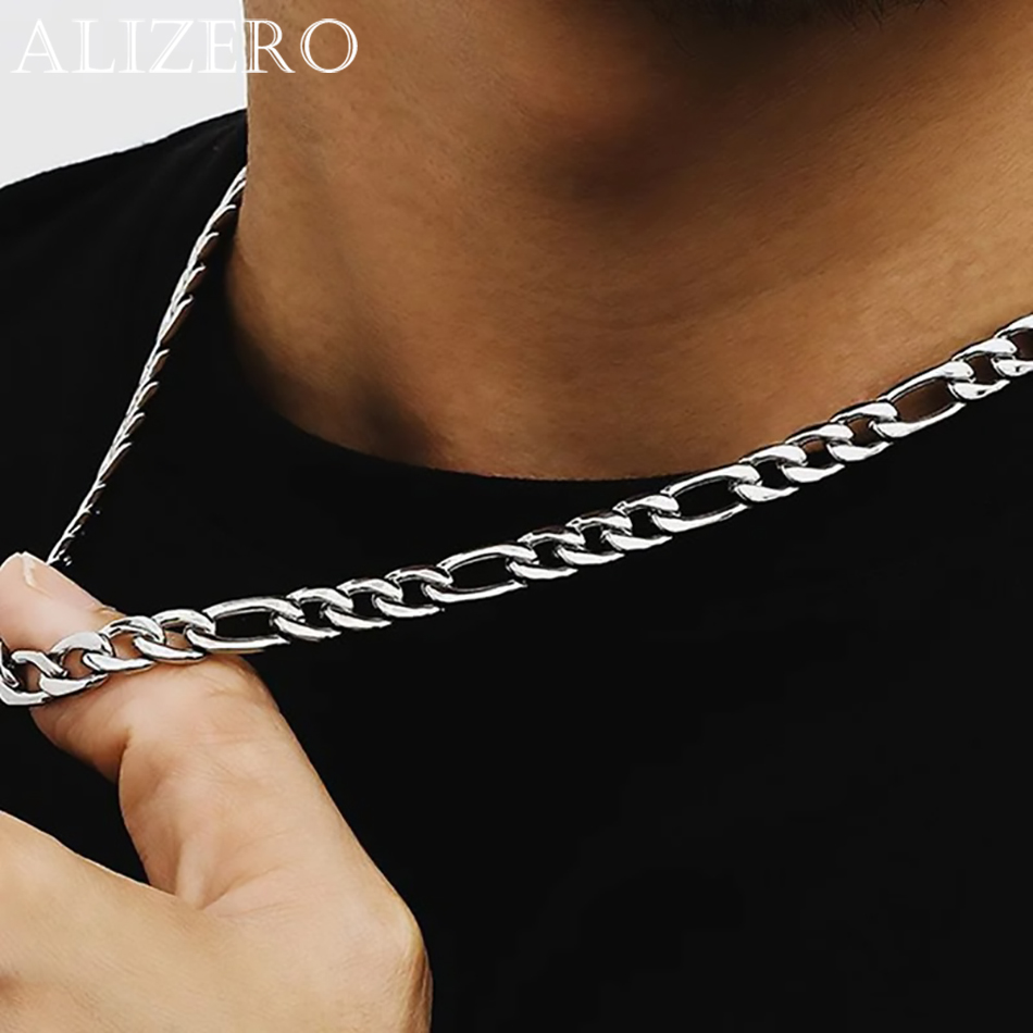 Hurtownia 925 Sterling Silver  – 925 Sterling Silver Chain Necklace Men recenzja i cena