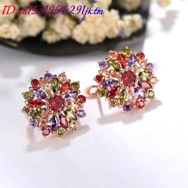 Naturalne kryształowe kolczyki – Earrings recenzja i cena