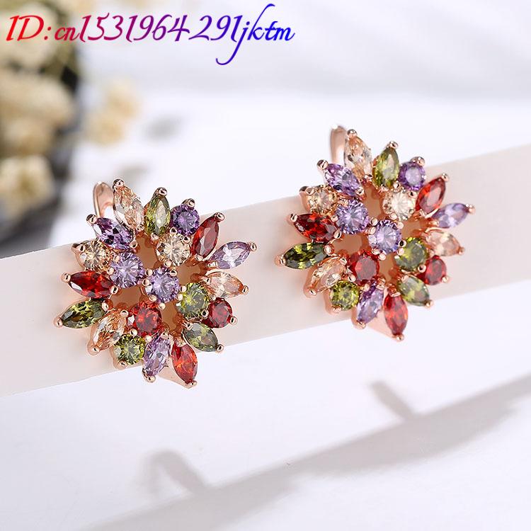 Naturalne kryształowe kolczyki – Earrings recenzja i cena