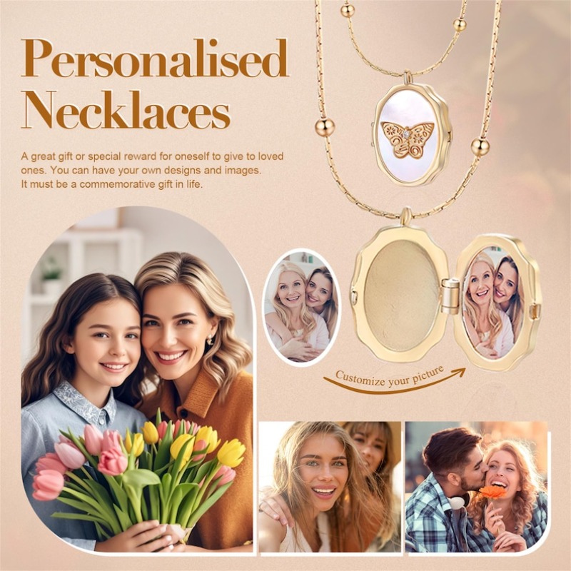 Naszyjnik z medalionem w kszta – Heart Locket Necklace Photo recenzja i cena