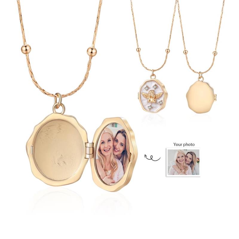 Naszyjnik z medalionem w kszta – Heart Locket Necklace Photo recenzja i cena