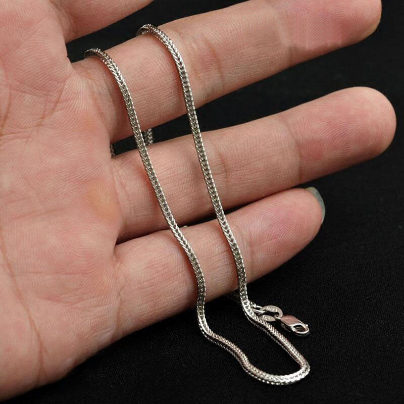 925 Sterling Silver Chopin Cha – 925 Sterling Silver Chain Necklace Men recenzja i cena