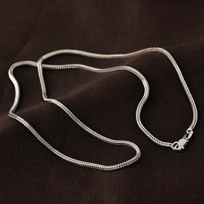 925 Sterling Silver Chopin Cha – 925 Sterling Silver Chain Necklace Men recenzja i cena