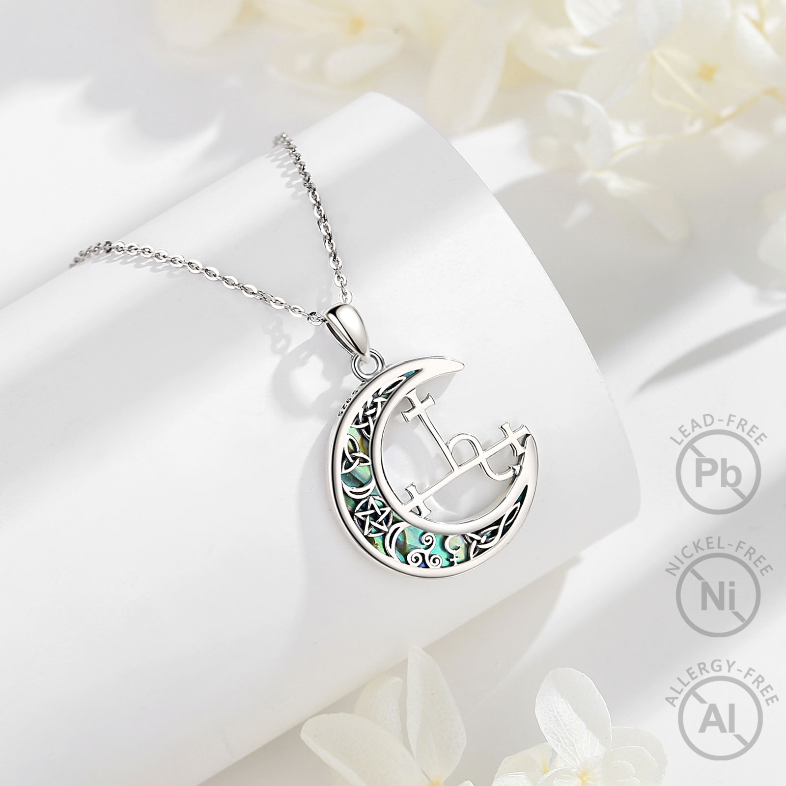 Eudora 925 Sterling Silver Lil – 925 Sterling Silver Chain Necklace Men recenzja i cena