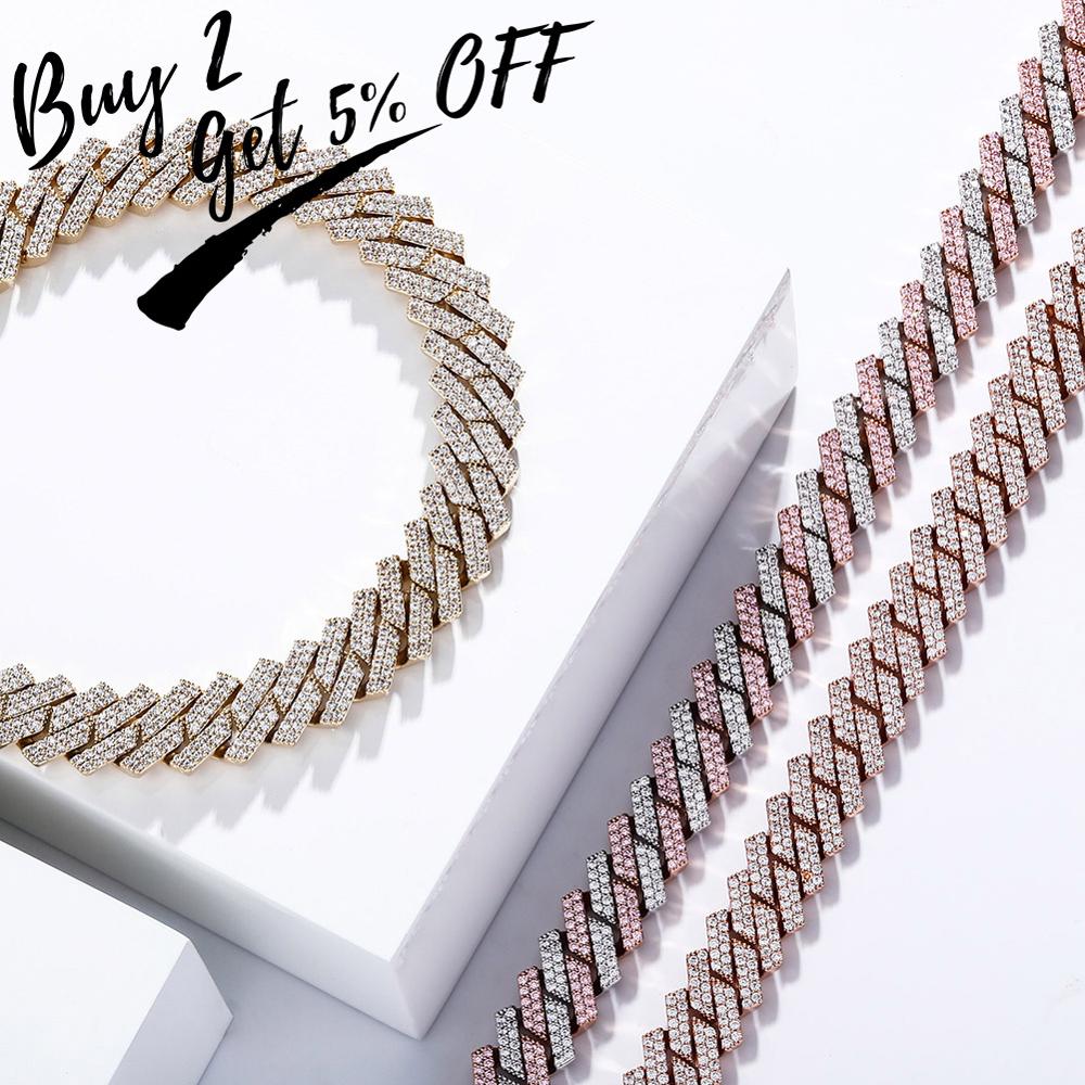 TOPGRILLZ 12mm/14mm Iced Micro – Cuban Link Chain 12Mm recenzja i cena