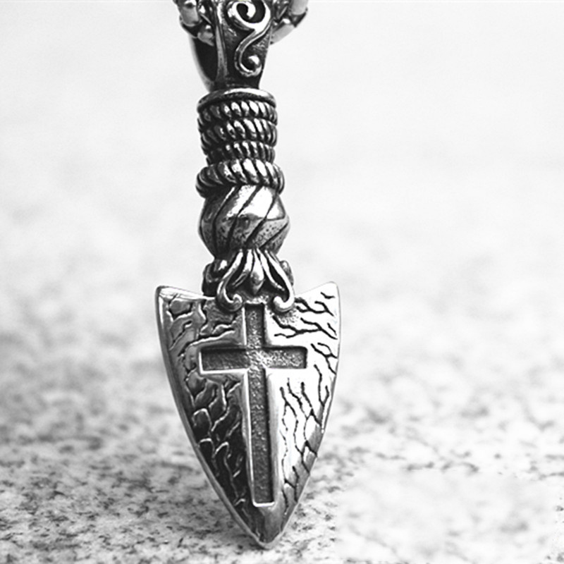 Męski naszyjnik Hip Hop Arrow  – Cuban Link Chain 12Mm recenzja i cena