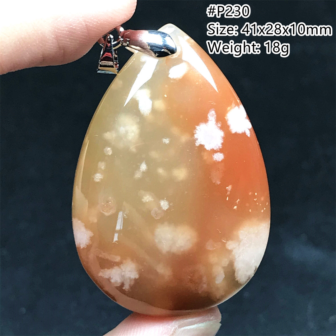 Naturalny wiśniowy naszyjnik z – Crystal Pendant Necklace Natural Stone recenzja i cena