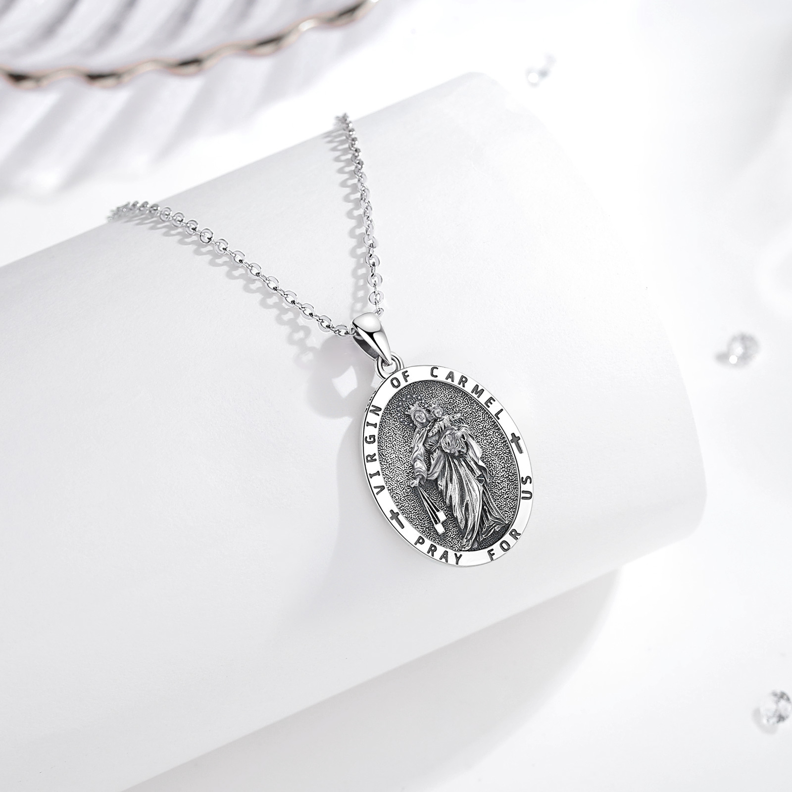 Eudora Srebro Próby 925 Naszyj – 925 Sterling Silver Chain Necklace Men recenzja i cena