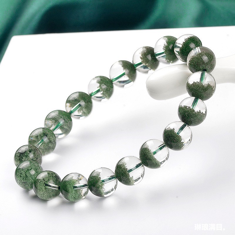 Zielony kryształ „Fantom”, nat – Bracelets recenzja i cena