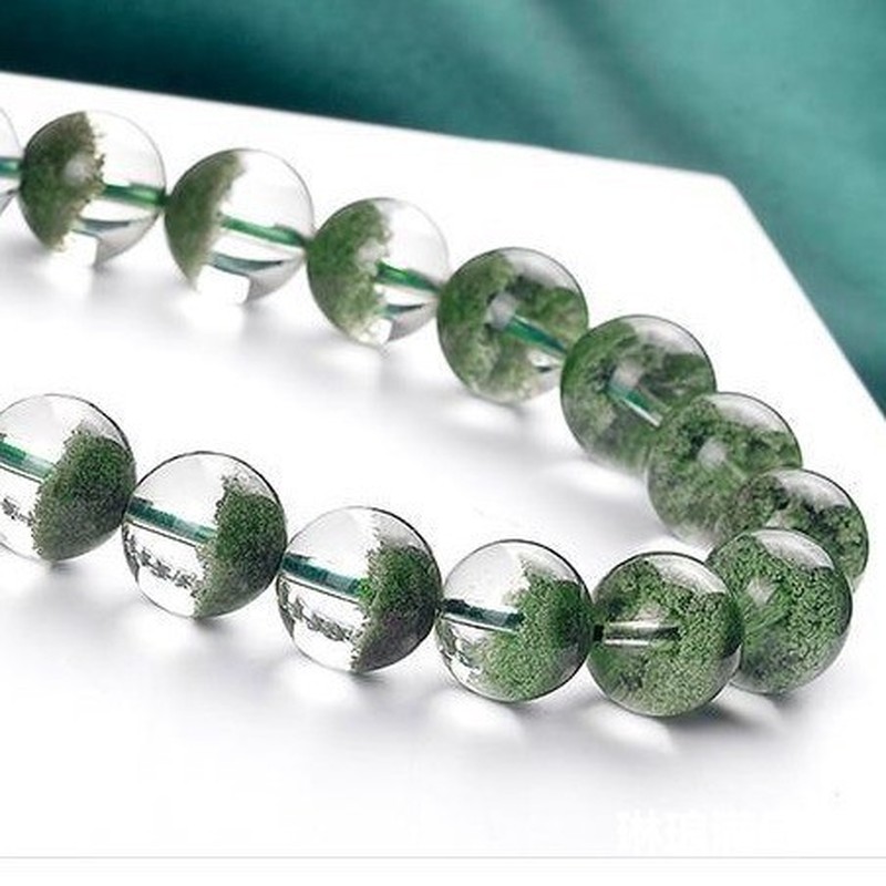 Zielony kryształ „Fantom”, nat – Bracelets recenzja i cena