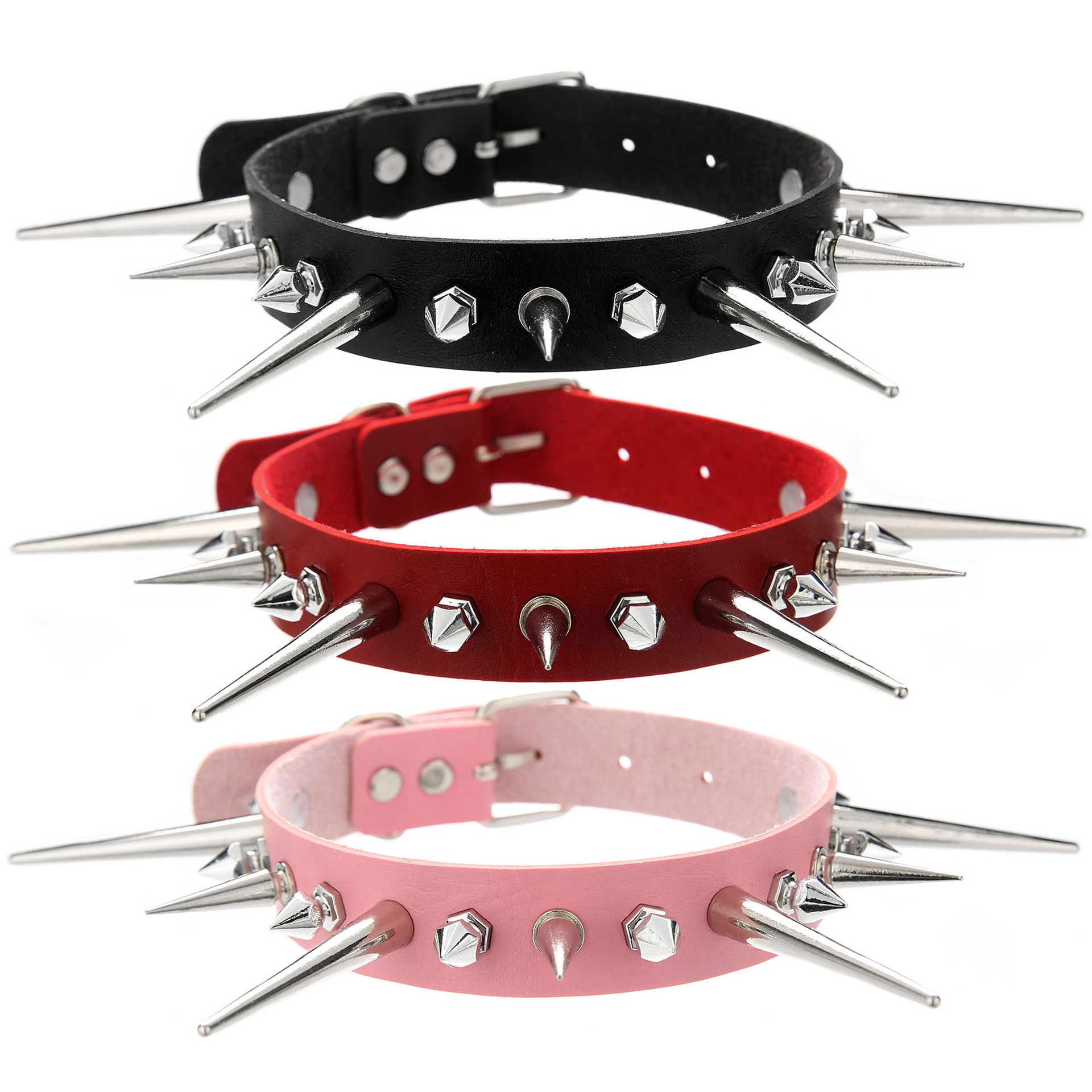 Goth Long Spike Choker Punk Fa – Goth Punk Spike Choker recenzja i cena