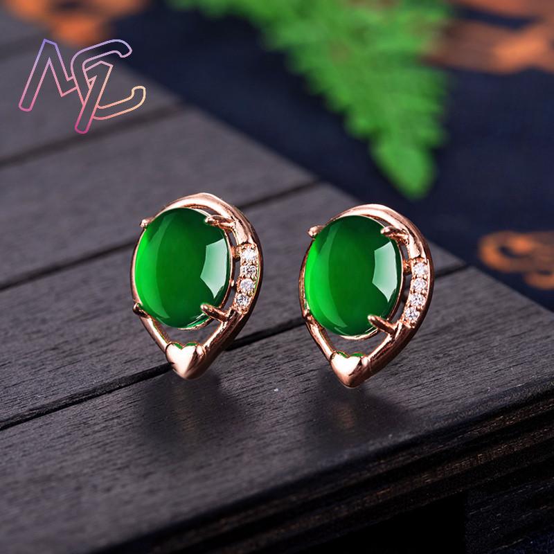 Naturalne jadeitowe kolczyki k – Earrings recenzja i cena