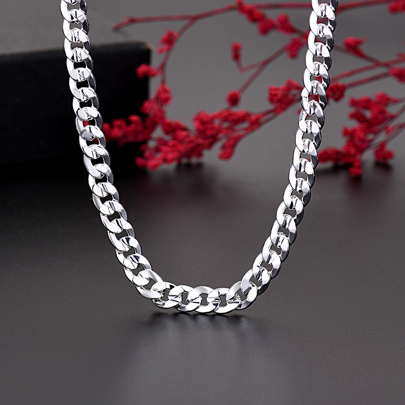 Gorący 925 sterling Silver uro – Cuban Link Chain 12Mm recenzja i cena